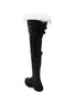 Detail View - Click To Enlarge - BOTH - X Dion Lee 'Gao' Over The Knee Leather Shearling Boots