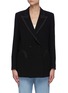 Main View - Click To Enlarge - BLAZÉ MILANO - Core Resolute' double breasted wool blend blazer