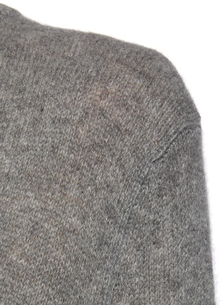  - KHAITE - Sierra' V Neck Half Sleeved Lightweight Cashmere Knit Top