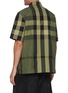 Back View - Click To Enlarge - BURBERRY - Check short sleeve shirt