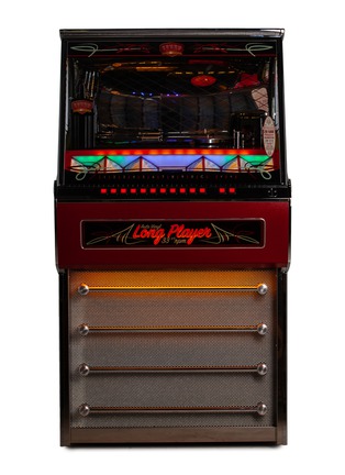 Main View - Click To Enlarge - SOUND LEISURE - East Coast Red Vinyl Long Player LP Jukebox