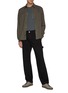 Figure View - Click To Enlarge - FRAME - Side Pockets Constrasting Stitching Carpenter Pants