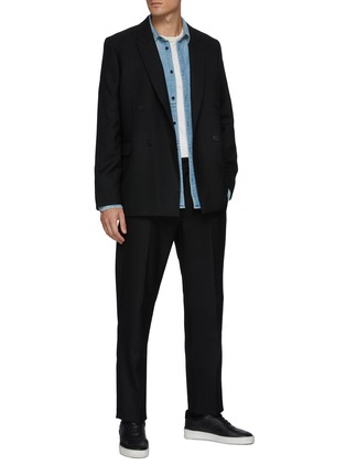 Figure View - Click To Enlarge - FRAME - Double Breast Wool Blazer