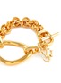 Detail View - Click To Enlarge - JW ANDERSON - Anchor Logo Charm Oversized Round Link Chain Bracelet