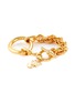 Main View - Click To Enlarge - JW ANDERSON - Anchor Logo Charm Oversized Round Link Chain Bracelet