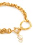 Detail View - Click To Enlarge - JW ANDERSON - Anchor Logo Charm Intertwine Link Chain Choker