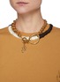 Figure View - Click To Enlarge - JW ANDERSON - Anchor Logo Charm Intertwine Link Chain Choker