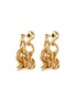 Main View - Click To Enlarge - JW ANDERSON - Round Link Chain loop-back earrings
