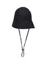 Figure View - Click To Enlarge - JIL SANDER - Strapped Water Repellent Textured and Washed Bucket Hat