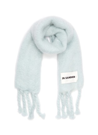 Main View - Click To Enlarge - JIL SANDER - Wool and Mohair Plain Scarf