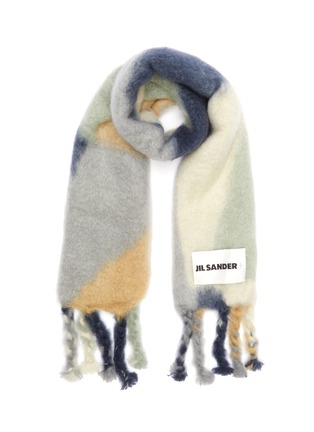 Main View - Click To Enlarge - JIL SANDER - Wool and Mohair Artisinal Scarf