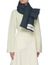 Figure View - Click To Enlarge - JIL SANDER - Organic Cotton Silk Worm Fill Water Repellent Down Scarf