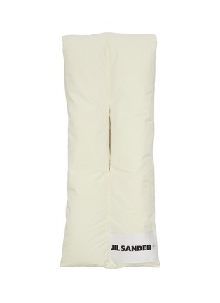 Detail View - Click To Enlarge - JIL SANDER - Worm Fill Down Scarf