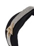 Detail View - Click To Enlarge - VENNA - Triangle clip strass embellished knot headband