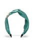 Main View - Click To Enlarge - VENNA - Crystal hair clip embellished knotted headband
