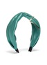 Figure View - Click To Enlarge - VENNA - Crystal hair clip embellished knotted headband