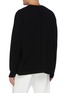 Back View - Click To Enlarge - THE ROW - Diatton' Cashmere Long Sleeved Crewneck Sweater