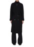 Main View - Click To Enlarge - THE ROW - Ferro' Belted Shawl Collar Wool Blend Double Breasted Coat