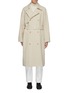 Main View - Click To Enlarge - THE ROW - Omar' Belted Linen Blend Trench Coat