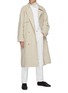 Figure View - Click To Enlarge - THE ROW - Omar' Belted Linen Blend Trench Coat