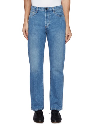 Main View - Click To Enlarge - THE ROW - Monroe' Monkey Wash Straight Leg Jeans