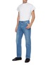 Figure View - Click To Enlarge - THE ROW - Monroe' Monkey Wash Straight Leg Jeans