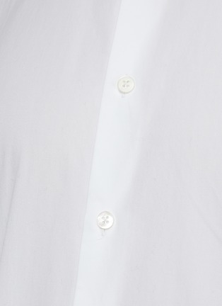  - THE ROW - Lukre' Drop Shoulder Cotton Shirt