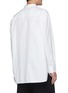 Back View - Click To Enlarge - THE ROW - Lukre' Drop Shoulder Cotton Shirt