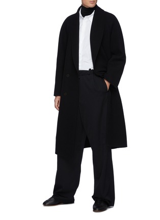 Figure View - Click To Enlarge - THE ROW - Lukre' Drop Shoulder Cotton Shirt