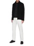 Figure View - Click To Enlarge - THE ROW - Crispin' Button Up Silk Wool Blend Cardigan