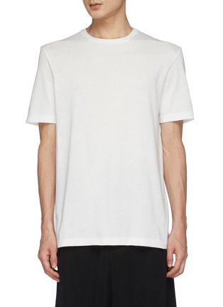 Main View - Click To Enlarge - THE ROW - Luke' Short Sleeved Crewneck Cotton T-Shirt