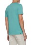 Back View - Click To Enlarge - DENHAM - Logo Patch Garment Dye Jersey T-shirt