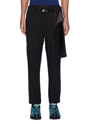 Main View - Click To Enlarge - NIKELAB - x MMW Rollercoaster Belt Three in One shorts and Utility Pants
