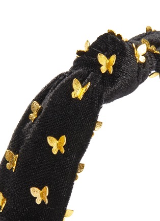 Detail View - Click To Enlarge - LELE SADOUGHI - Butterfly embellished knotted kids headband