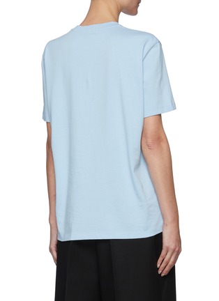 Back View - Click To Enlarge - STELLA MCCARTNEY - Eco Hero' Print Cotton T-Shirt