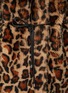  - YVES SALOMON - Reversible Belted Leopard Print Fur Coat