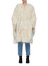 Main View - Click To Enlarge - YVES SALOMON - Belted Lamb Fur Poncho