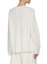 Back View - Click To Enlarge - LISA YANG - Seymour' Crew Neck Cable Knit Cashmere Sweater