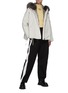 Figure View - Click To Enlarge - YVES SALOMON ARMY - Fox Trim Chinchilla Lining Cropped Parka Jacket