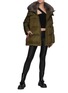 Figure View - Click To Enlarge - YVES SALOMON ARMY - A-Line Down Fox Hood Trim Puffer Jacket