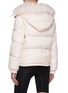 Back View - Click To Enlarge - YVES SALOMON ARMY - Vaporous Lambswool Trim Down Puffer Jacket