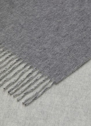 Detail View - Click To Enlarge - JOHNSTONS OF ELGIN - Cashmere Contrast Reversible Stole