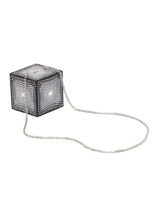 Detail View - Click To Enlarge - JUDITH LEIBER - Gravity Cube' Crystal Embellished Bag
