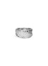 Main View - Click To Enlarge - JOHN HARDY - Classic Chain' Diamond Paved Arch Sterling Silver Overlap Ring