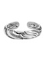 Main View - Click To Enlarge - JOHN HARDY - Lahar Silver Diamond Kick Cuff Bracelet — Size M