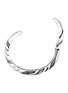Detail View - Click To Enlarge - JOHN HARDY - Lahar' White and Grey Diamond Pave Kick Cuff