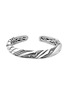 Main View - Click To Enlarge - JOHN HARDY - Lahar' White and Grey Diamond Pave Kick Cuff