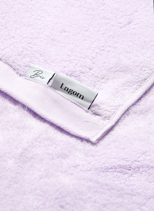 Detail View - Click To Enlarge - LAGOM - Bris' 342G Cotton Bath Towel — Taro