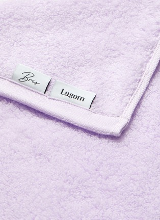 Detail View - Click To Enlarge - LAGOM - Bris' 50G Cotton Face Towel — Taro