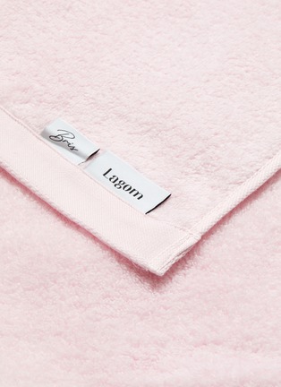 Detail View - Click To Enlarge - LAGOM - Bris' 342G Cotton Bath Towel — Powder Pink